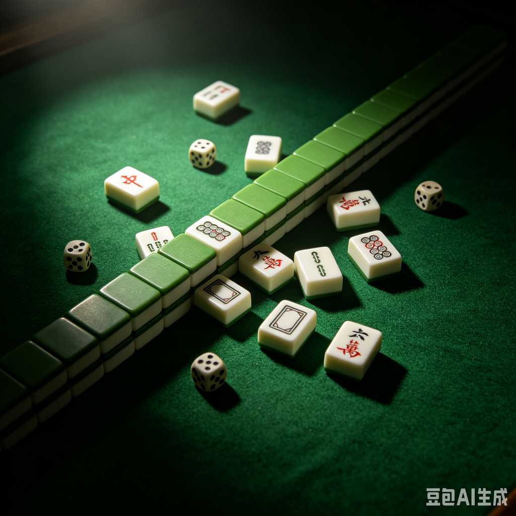 colored mahjong tile racks