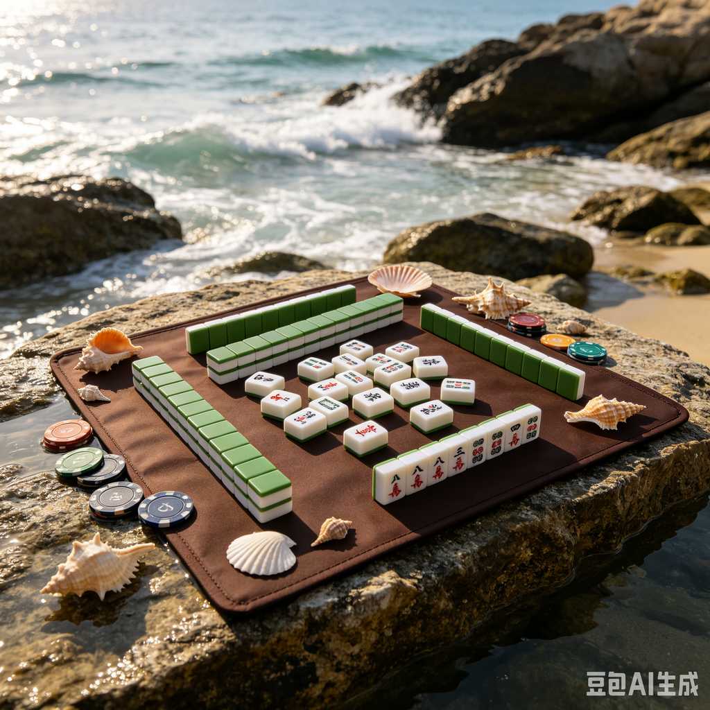 space saving mahjong game set